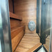 Haljas Houses Haljas Hele Glass Mini 3-Person Outdoor Sauna House HMSASE Outdoor Saunas Topture