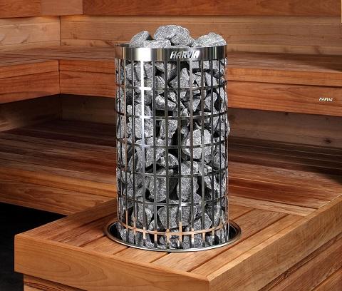 Harvia Embedding Flange for Cilindro Half Series 11kW Sauna Heater - Topture
