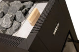 Harvia GreenFlame Series, 15.7kW, Wood Sauna Stove - Topture