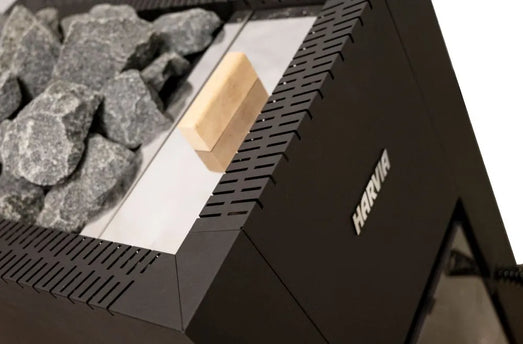 Harvia GreenFlame Series, 15.7kW, Wood Sauna Stove - Topture