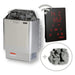 Harvia KIP 8kW Electric Heater Package w/ Digital Controls w/ Wifi and Stones - Topture