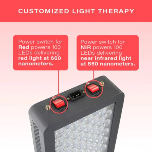 Hooga Hooga HG1000 - Full Body Red Light Therapy Device HG1000 Red Light Therapy Device Topture