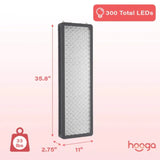 Hooga Hooga HG1500 - Full Body Red Light Therapy Device HG1500 Red Light Therapy Device Topture