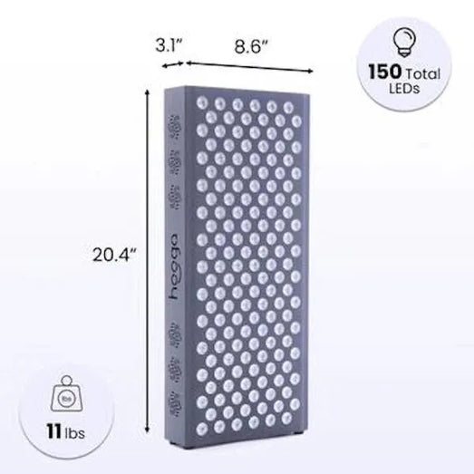 Hooga Hooga HGPRO750 - Half Body Red Light Therapy Device HGPRO750 Red Light Therapy Device Topture