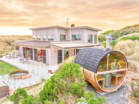 HUUM HUUM Barrel Chimney Kit CHIMNEYSET-BRL Sauna Accessoires Topture