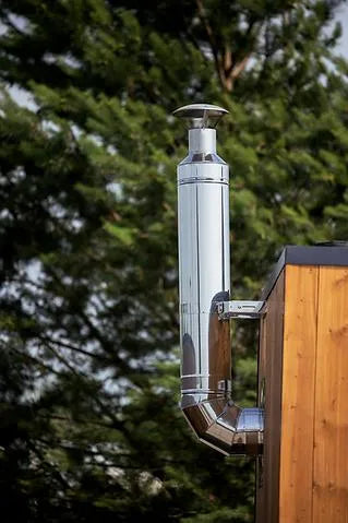 HUUM Thru-Wall Chimney Kit - Topture