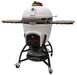 Icon Grills Icon XR402 Deluxe Kamado Grill - White CGXR402WDELUXE Charcoal Grill Topture