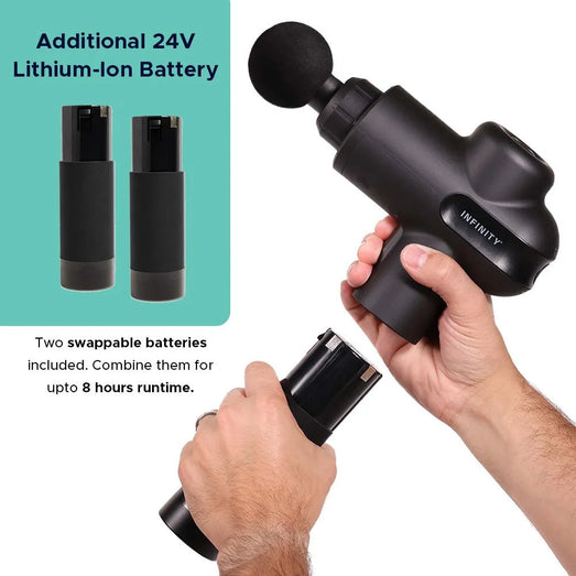 Infinity Infinity PR Pro Endurance Percussion Massage Device 11MG021121 Massage Tools Topture