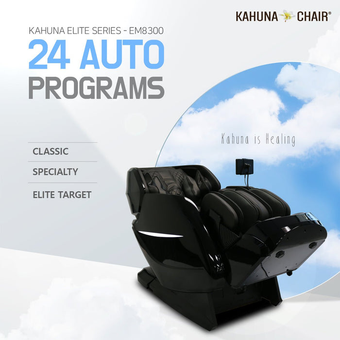 Kahuna Chair Kahuna EM-8300 Massage Chair KMCEM8300GREY Massage Chairs Topture
