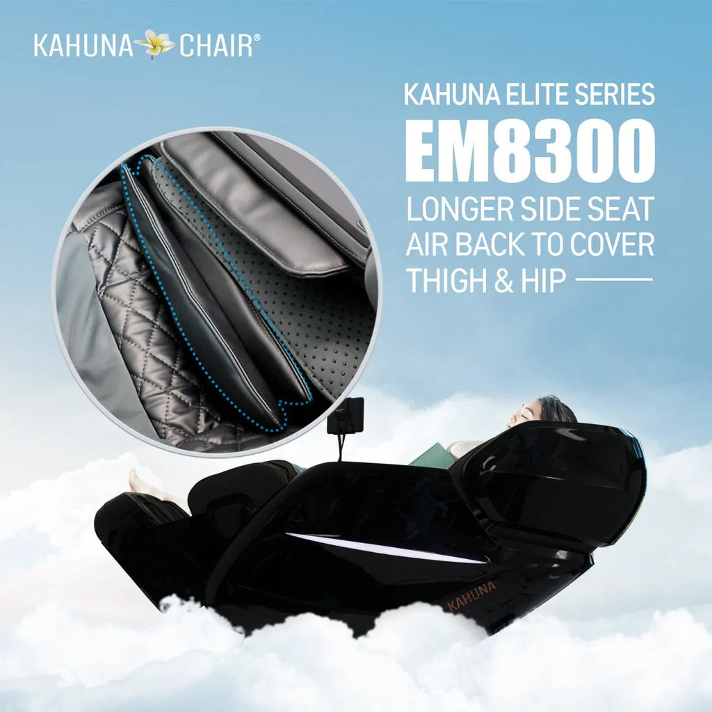 Kahuna Chair Kahuna EM-8300 Massage Chair KMCEM8300GREY Massage Chairs Topture
