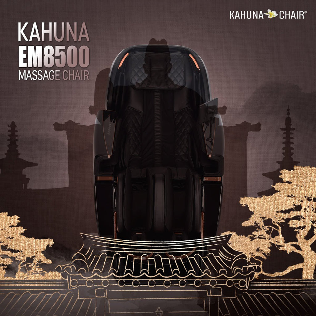 Kahuna Chair Kahuna EM-8500 Massage Chair KMCEM8500BROWN Massage Chairs Topture