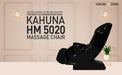 Kahuna Chair Kahuna HM-5020 with Heating Therapy Massage Chair KMCHM5020BROWN Massage Chairs Topture