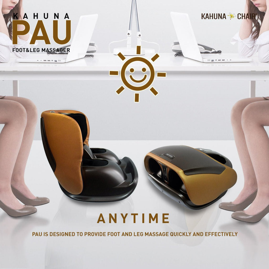 Kahuna Chair Kahuna KFM-PAU Foot Massager KFMPAUBLACK Massage Chairs Topture