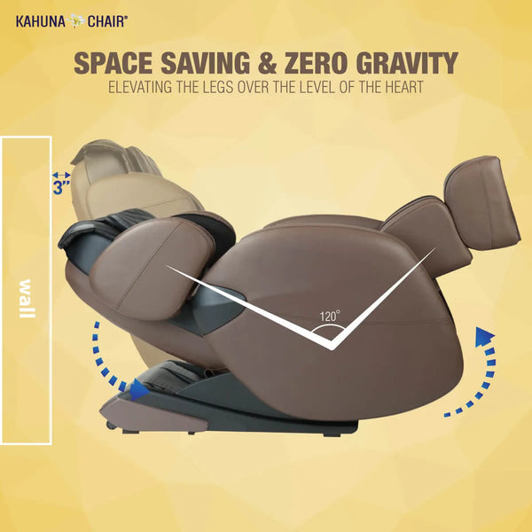 Kahuna Chair Kahuna LM-6800 Massage Chair KMCLM6800BROWN Massage Chairs Topture