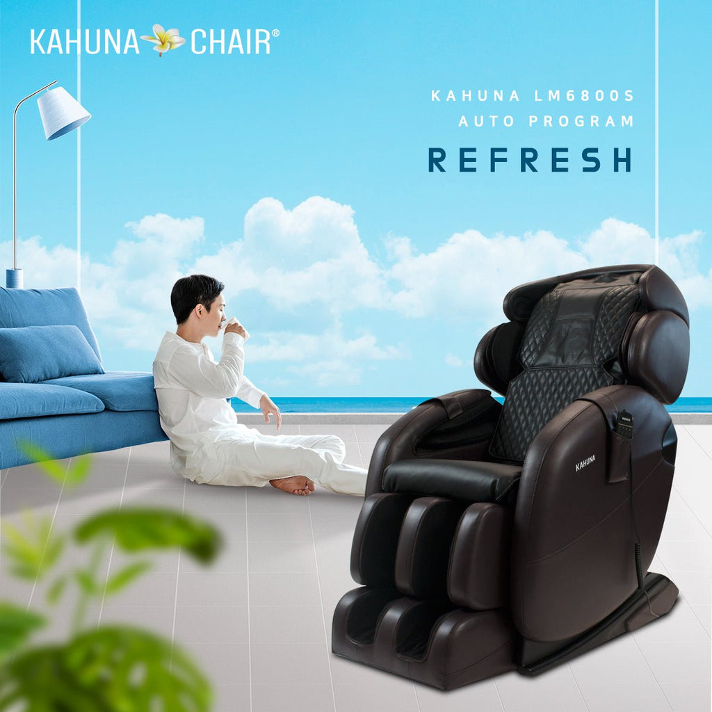 Kahuna Chair Kahuna LM-6800S Massage Chair KMCLM6800SBLACK Massage Chairs Topture