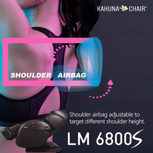 Kahuna Chair Kahuna LM-6800S Massage Chair KMCLM6800SBLACK Massage Chairs Topture