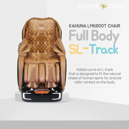 Kahuna Chair Kahuna LM-6800T Massage Chair KCMLM6800TWHITEBLACK Massage Chairs Topture