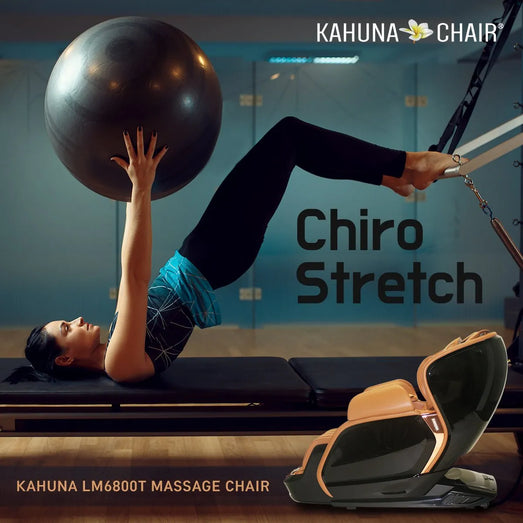 Kahuna Chair Kahuna LM-6800T Massage Chair KCMLM6800TWHITEBLACK Massage Chairs Topture