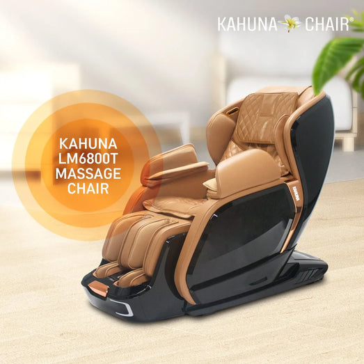 Kahuna Chair Kahuna LM-6800T Massage Chair KCMLM6800TWHITEBLACK Massage Chairs Topture