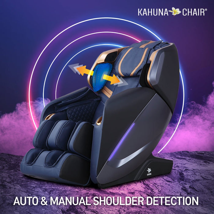Kahuna Chair Kahuna LM-9100 Massage Chair KMCLM9100BLUEBLACK Massage Chairs Topture