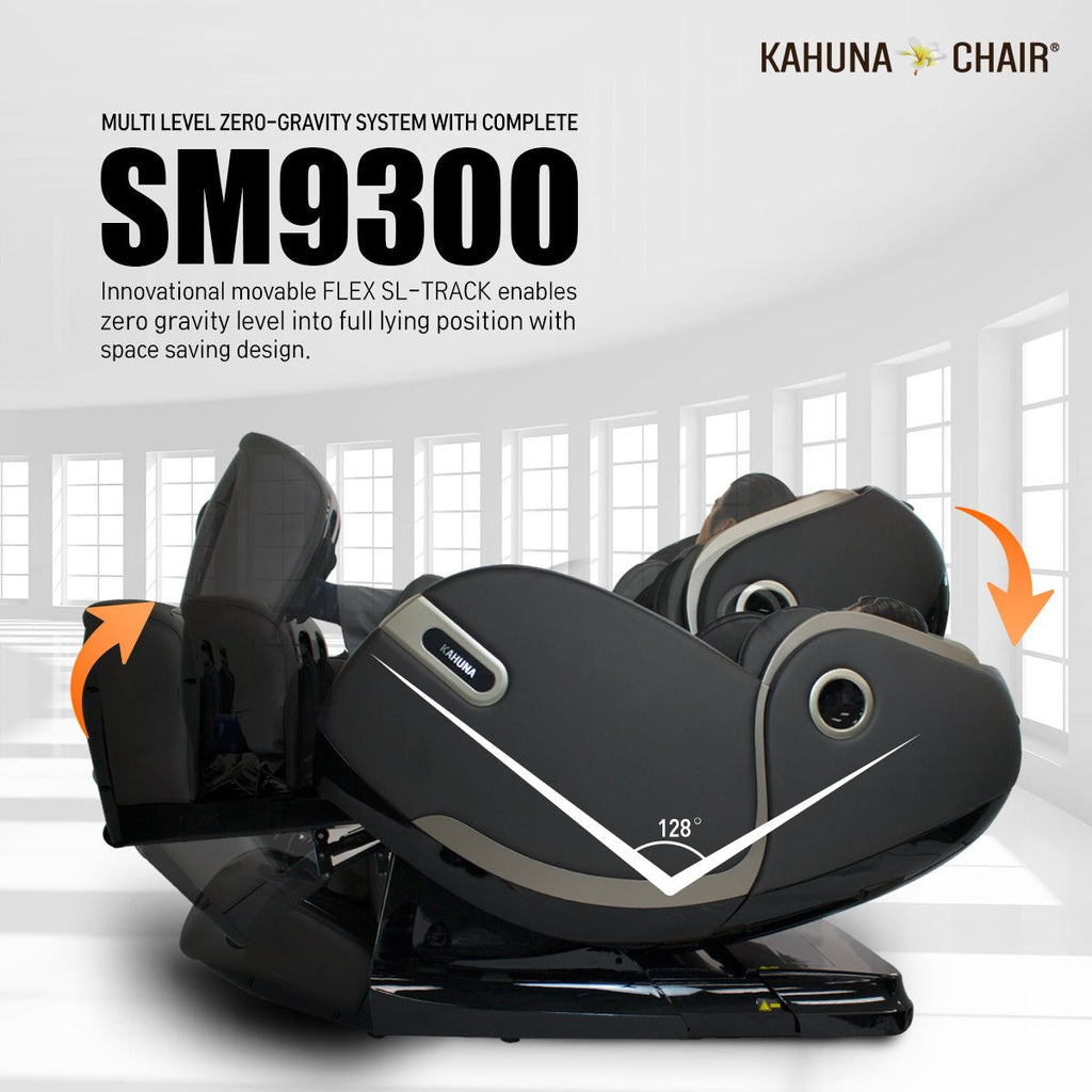 Kahuna Chair Kahuna SM-9300 Massage Chair KMCSM9300BLACK Massage Chairs Topture