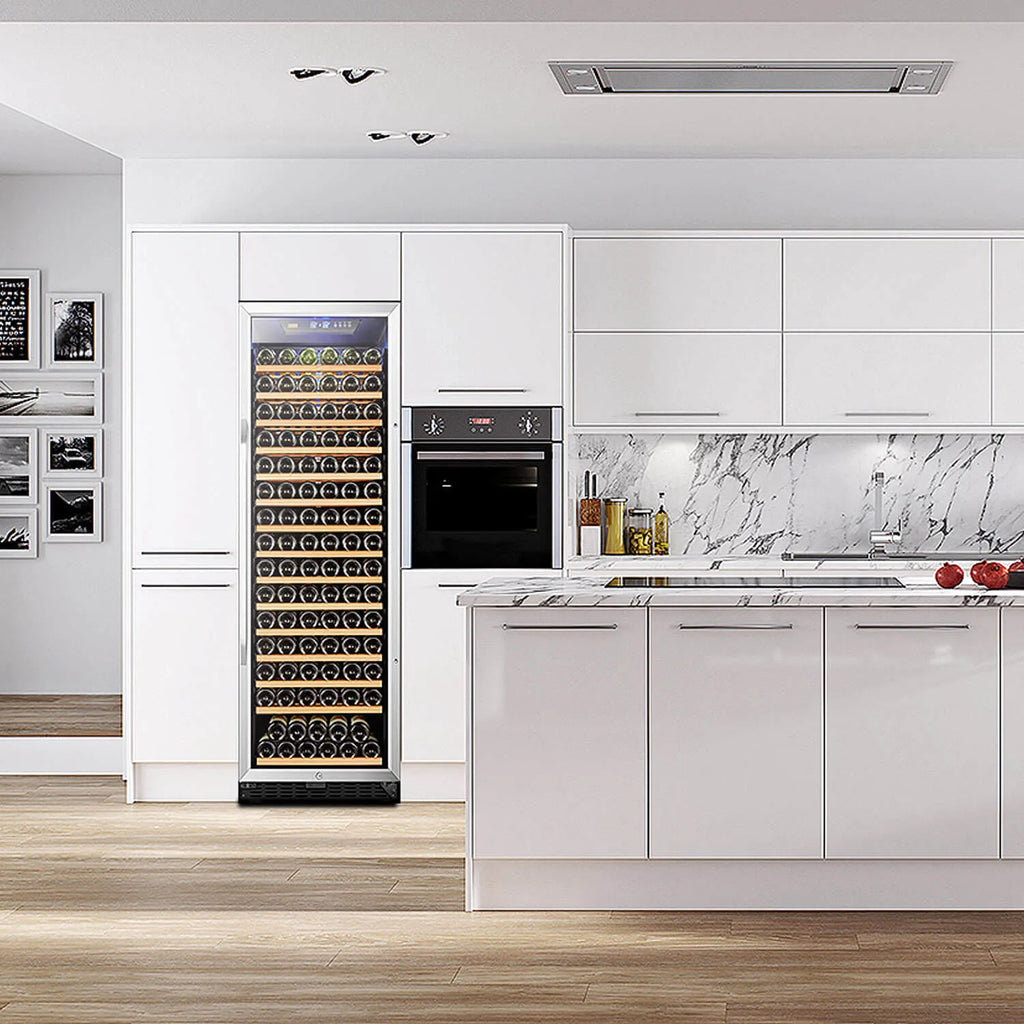 Lanbo Lanbo 171 Bottle Single Zone Wine Cooler LW177S LW177S Wine Refrigerators Topture