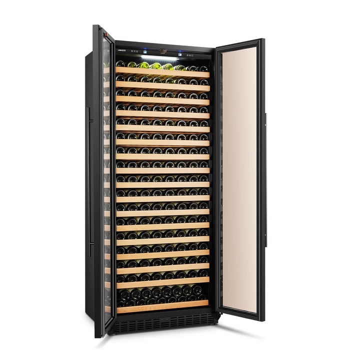 Lanbo LanboPro 289 Bottle Black Single Zone Wine Cooler LP328S LP328S Wine Refrigerators Topture
