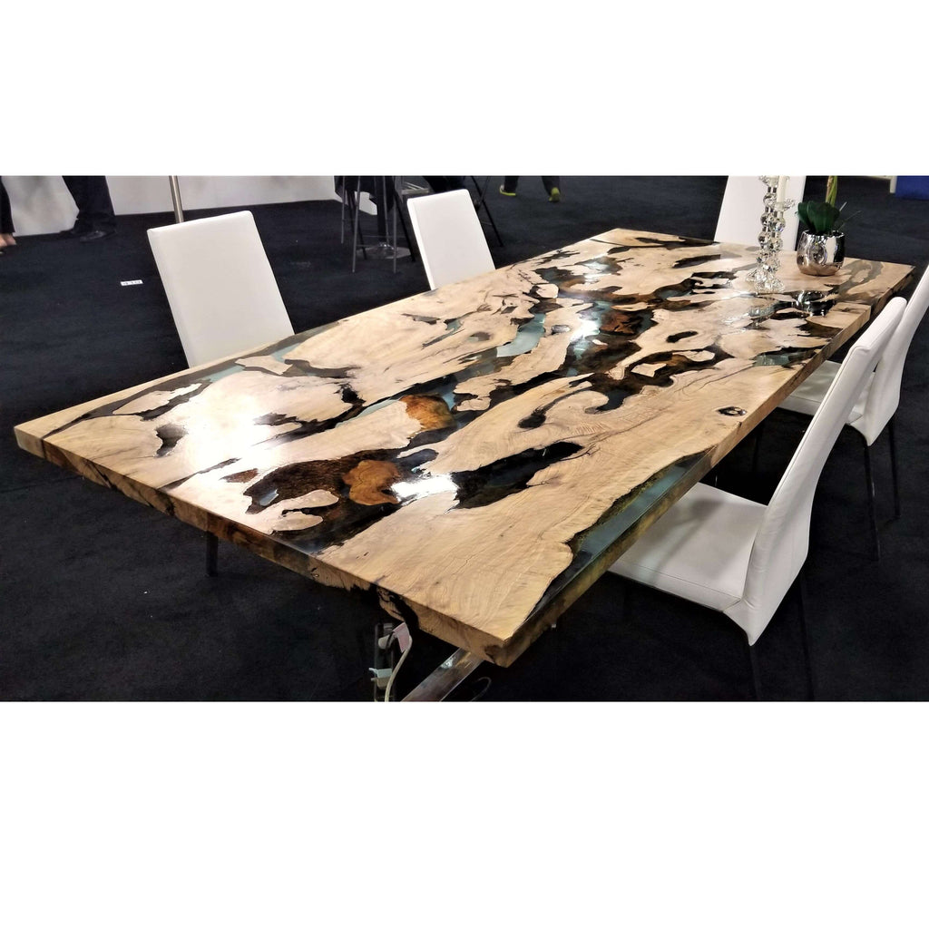 Arditi Design Luxury Olive Wood Dining Table Dining Tables Topture