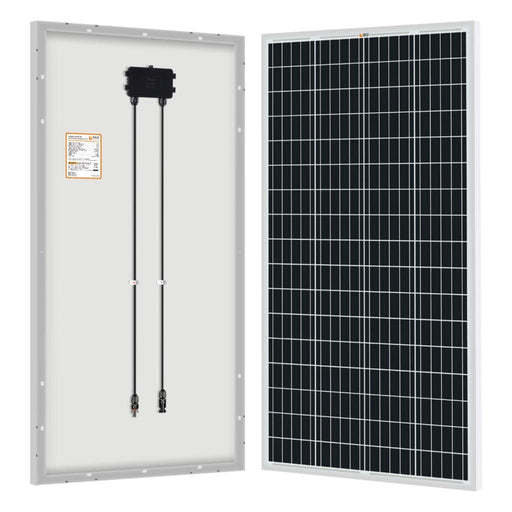 MEGA 150 Watt Monocrystalline Solar Panel | Best 12V Panel for RVs and Off-Grid | 25-Year Output Warranty | UL Certified - Topture