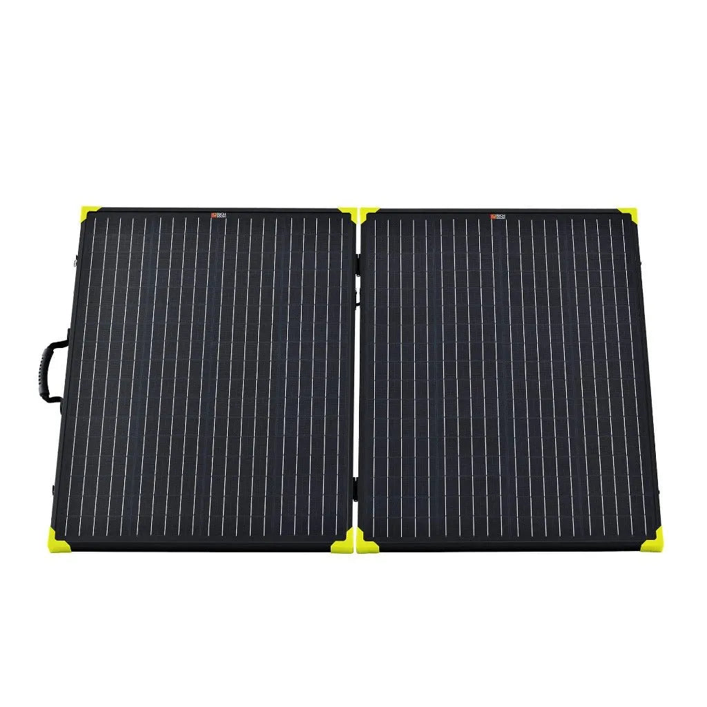 MEGA 200 Watt Portable Solar Panel Briefcase | Best 12V Panel for Solar Generators and Portable Power Stations | 25-Year Output Warranty - Topture