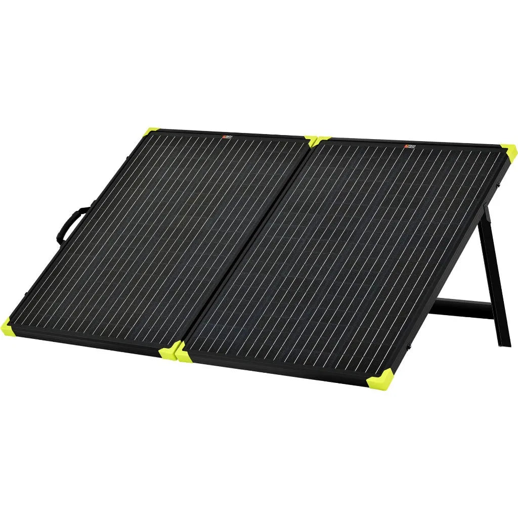 MEGA 200 Watt Portable Solar Panel Briefcase | Best 12V Panel for Solar Generators and Portable Power Stations | 25-Year Output Warranty - Topture