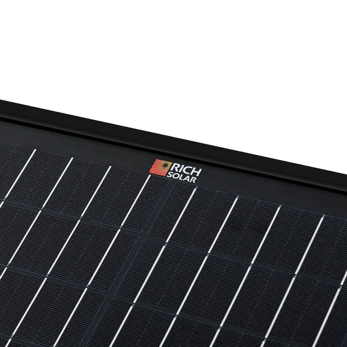 MEGA 200 Watt Portable Solar Panel Briefcase | Best 12V Panel for Solar Generators and Portable Power Stations | 25-Year Output Warranty - Topture