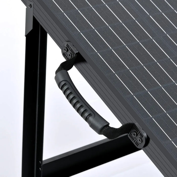 MEGA 200 Watt Portable Solar Panel Briefcase | Best 12V Panel for Solar Generators and Portable Power Stations | 25-Year Output Warranty - Topture