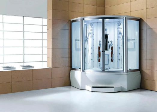 Mesa Mesa WS-608A/WS-608P Steam Shower Jetted Tub Combination WS-608A Steam Shower Topture
