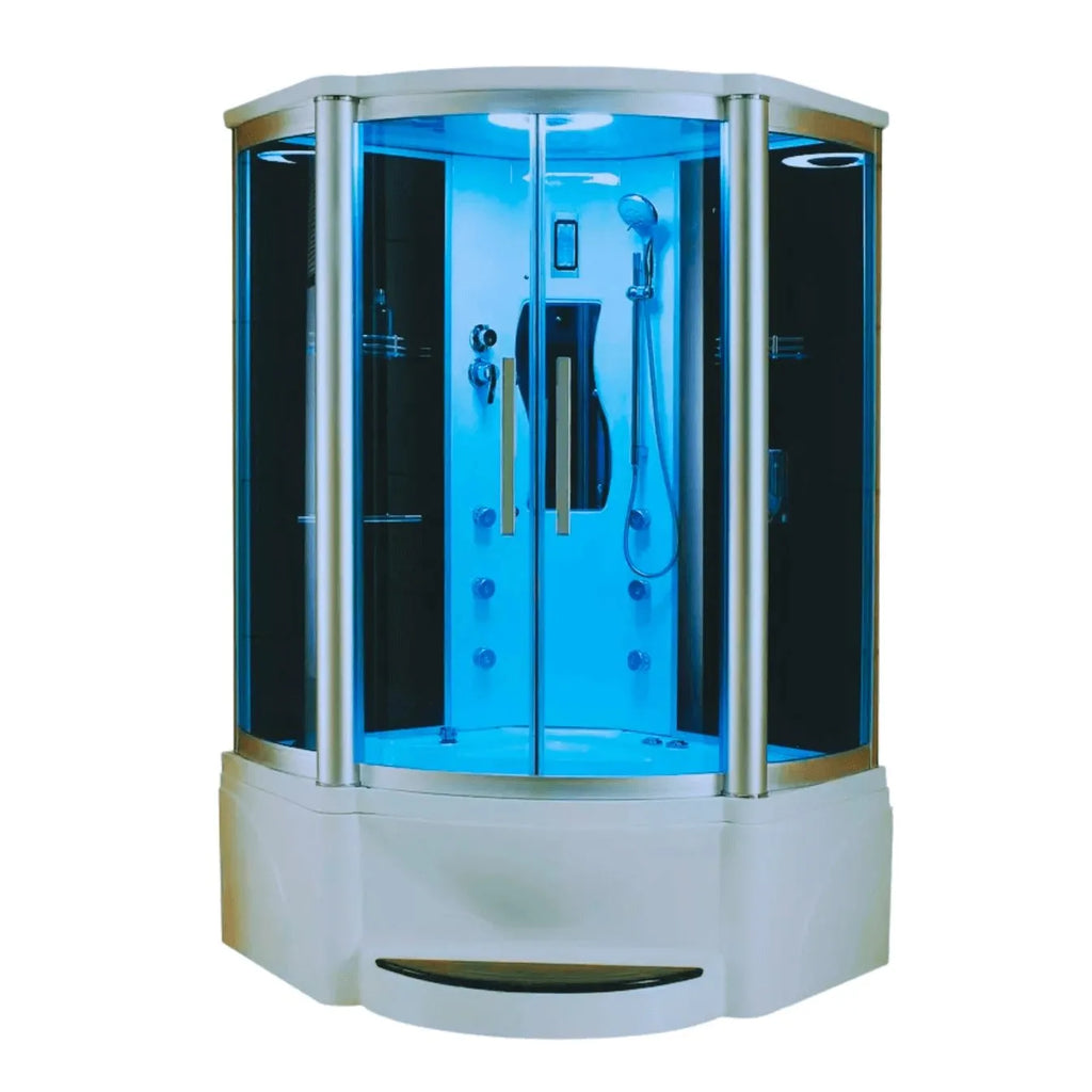 Mesa Mesa WS-609A/ WS-609P Steam Shower Tub Combo | Blue or Clear 609A Steam Shower Topture