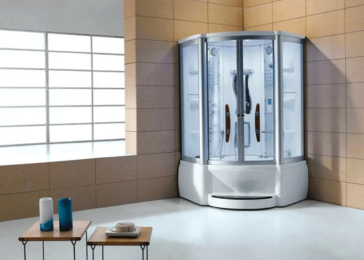 Mesa Mesa WS-609A/ WS-609P Steam Shower Tub Combo | Blue or Clear 609A Steam Shower Topture