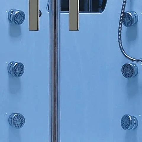 Mesa Mesa WS-609A/ WS-609P Steam Shower Tub Combo | Blue or Clear 609P Steam Shower Topture