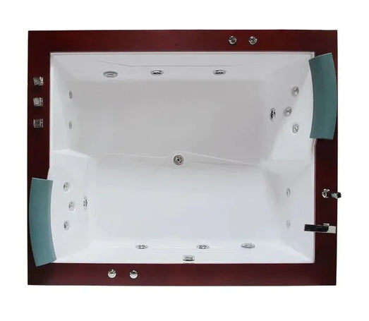 Mesa Monterey BT-0502 Free Standing Bathtub - Mesa BT-0502 Whirlpool Tub Topture