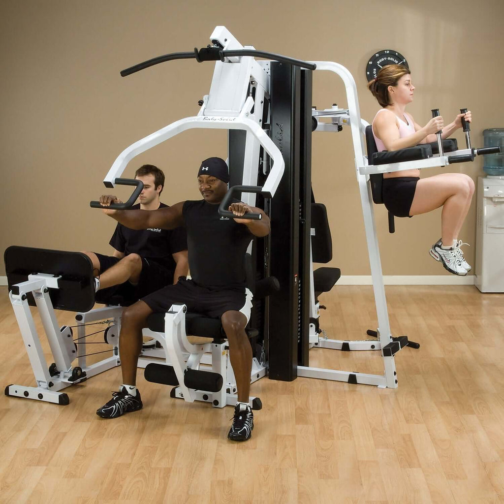 Body Solid Multi Stack Light Home Gym | Body Solid | EXM3000LPS EXM3000LPS Home Gyms Topture