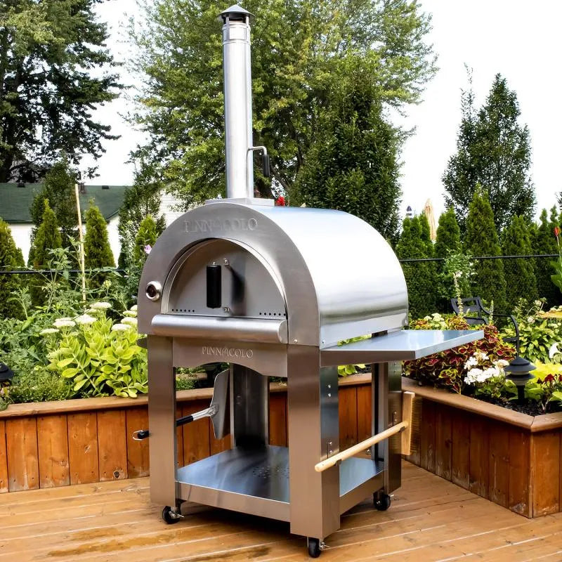 Pinnacolo Premio Wood Fired Outdoor Pizza Oven with Accessories - Topture