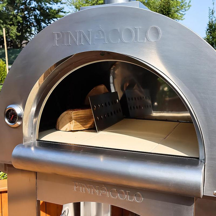 Pinnacolo Premio Wood Fired Outdoor Pizza Oven with Accessories - Topture