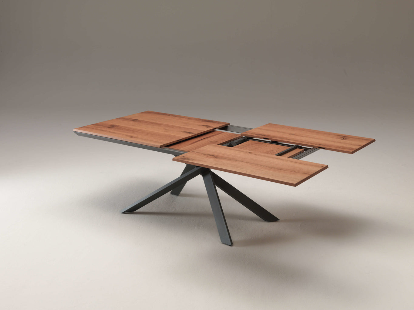 YumanMod Quadron Dining Table 40 x 79 (100) Oak - Extendable OZ01.01.02 Dining Tables Topture