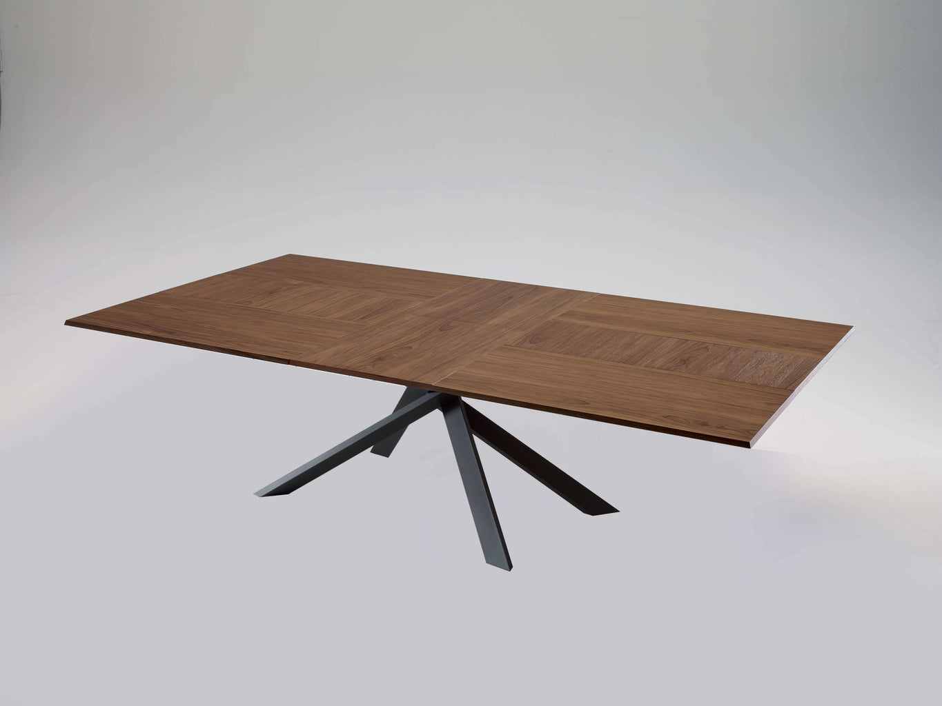YumanMod Quadron Dining Table 40 x 79 (100) Walnut - Extendable OZ01.01.03 Dining Tables Topture