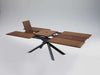 YumanMod Quadron Dining Table 40 x 79 (100) Walnut - Extendable OZ01.01.03 Dining Tables Topture