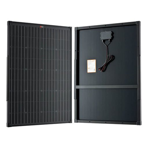RICH SOLAR MEGA 100 Watt Portable Solar Panel Black - Topture