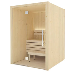 Sauna Life Saunalife 2 Person Traditional Indoor Sauna | Model X2 656-SL-MODELX2 Traditional Sauna Topture