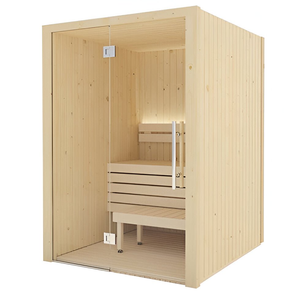 Sauna Life Saunalife 2 Person Traditional Indoor Sauna | Model X2 656-SL-MODELX2 Traditional Sauna Topture