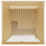 Sauna Life Saunalife 2 Person Traditional Indoor Sauna | Model X2 656-SL-MODELX2 Traditional Sauna Topture