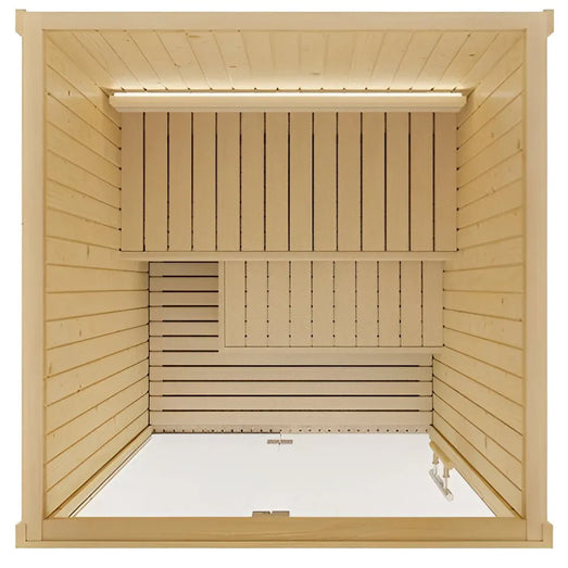 Sauna Life Saunalife 2 Person Traditional Indoor Sauna | Model X2 656-SL-MODELX2 Traditional Sauna Topture