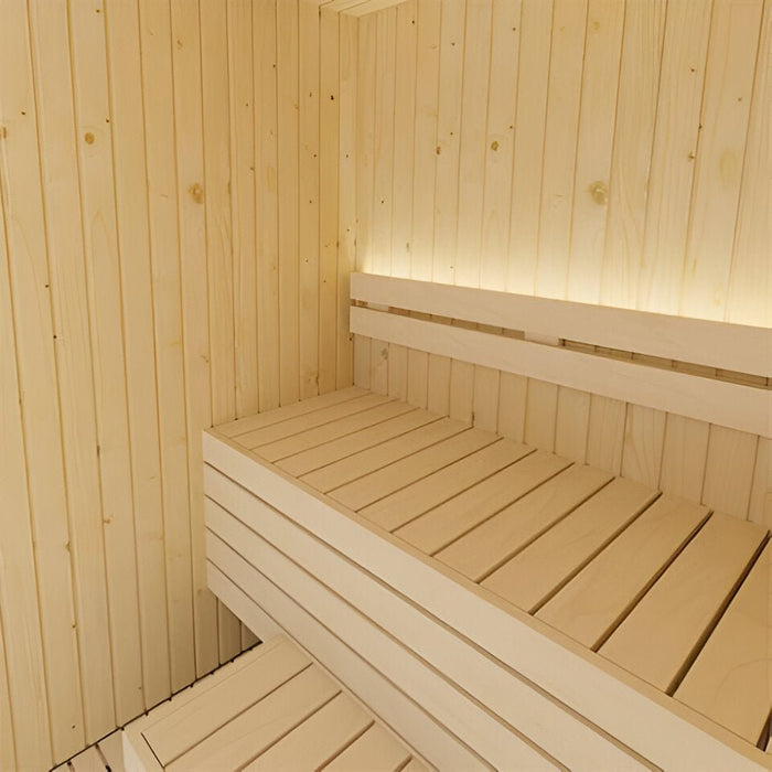 Sauna Life Saunalife 2 Person Traditional Indoor Sauna | Model X2 656-SL-MODELX2 Traditional Sauna Topture